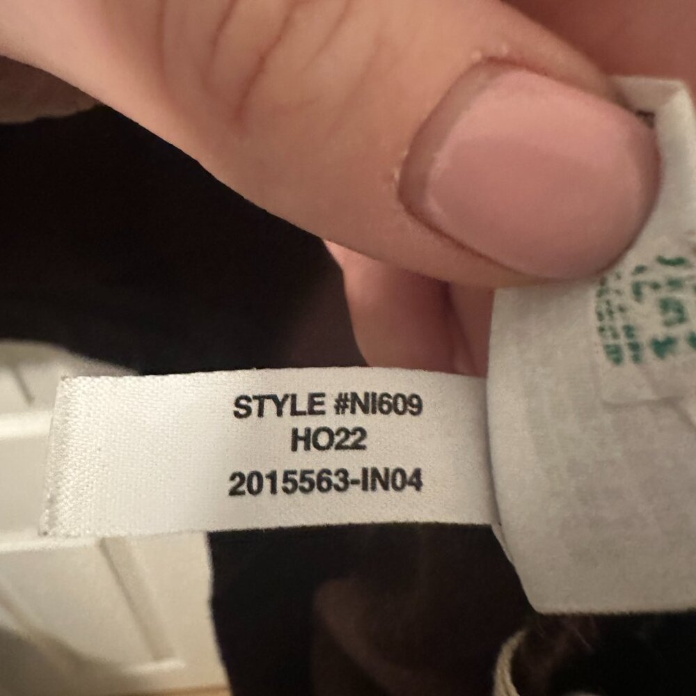 Madewell Moleskin Side-Tie Mini Skirt in Chocolate Size 8 - Picture 7 of 8